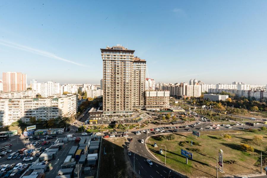 Роскошная 3К Квартира 135М2 На Набережной. Минская Kiev Bagian luar foto